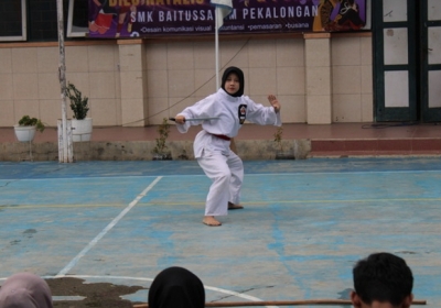 Porseni Penampilan dari siswa-siswi SMK Baitussalam