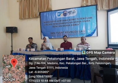 Workshop Bersama Komite Sekolah Dalam Pengembangan Kerja sama dengan dunia kerja