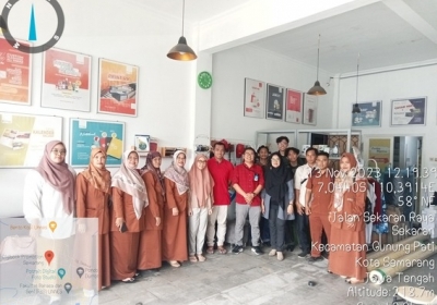 Guru DKV pemagangan di CV Brandtalk Adv