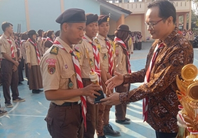 Upacara Hari Pramuka, Pembina Bpk. H Bagus Reza Astian, S.Sos. (Ketua Yayasan Pe