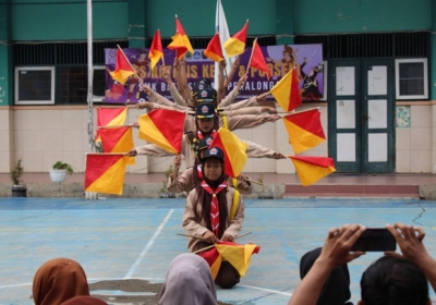 Porseni Penampilan dari siswa-siswi SMK Baitussalam