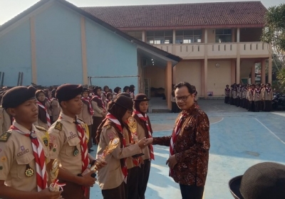 Upacara Hari Pramuka, Pembina Bpk. H Bagus Reza Astian, S.Sos. (Ketua Yayasan Pe