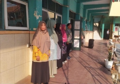 Kegiatan Apel Pagi Pembukaan Gelar Karya P5 