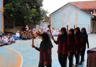 Porseni Penampilan dari siswa-siswi SMK Baitussalam