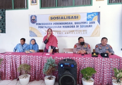 Sosialisasi Pencegahan Perundungan, Bullying Dan Penyalahgunaan Narkoba Disekola