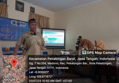 Sosialisasi SMK PK Dari Kepala, Kasi, Pengawas Cabang Dinas 13 