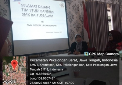 Studi Banding SMK Baitussalam Di SMK N 1 Pekalongan