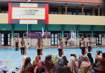 Porseni Penampilan dari siswa-siswi SMK Baitussalam