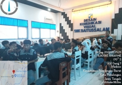 Pembelajaran dari industri BatikTv program keahlian DKV 