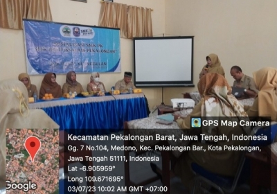 Sosialisasi SMK PK Dari Kepala, Kasi, Pengawas Cabang Dinas 13 