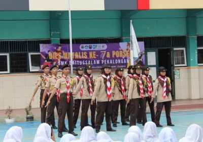 Porseni Penampilan dari siswa-siswi SMK Baitussalam