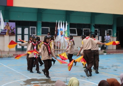 Porseni Penampilan dari siswa-siswi SMK Baitussalam