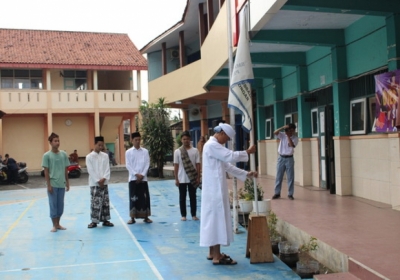 Porseni Penampilan dari siswa-siswi SMK Baitussalam