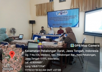 Workshop Bersama Komite Sekolah Dalam Pengembangan Kerja sama dengan dunia kerja