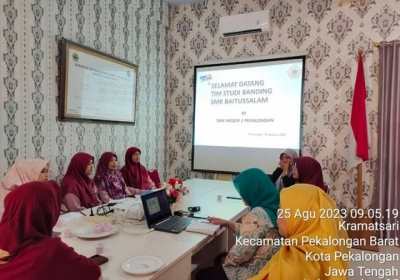 Studi Banding SMK Baitussalam Di SMK N 1 Pekalongan