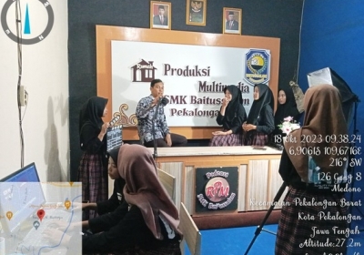 Pembelajaran siswa kelas XI pengambilan video podcast & Proses Editing Video 