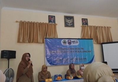 Sosialisasi SMK PK Dari Kepala, Kasi, Pengawas Cabang Dinas 13 