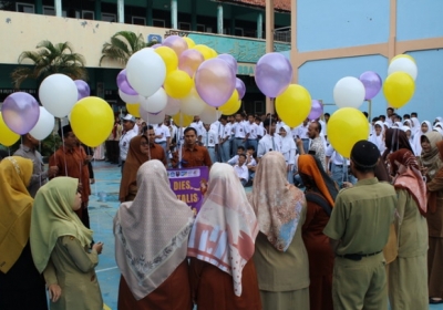 Upacara Pembukaan Harla ke 47th SMK Baitussalam 