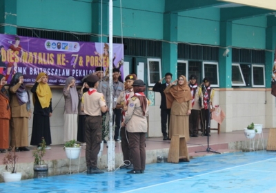 Upacara Pembukaan Harla ke 47th SMK Baitussalam 