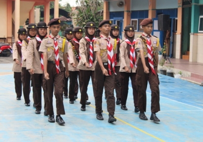 Porseni Penampilan dari siswa-siswi SMK Baitussalam