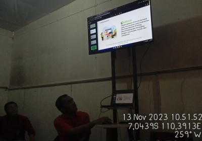 Guru DKV pemagangan di CV Brandtalk Adv