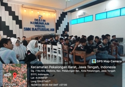 Pembelajaran dari industri BatikTv program keahlian DKV 