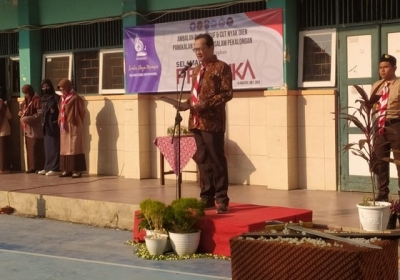 Upacara Hari Pramuka, Pembina Bpk. H Bagus Reza Astian, S.Sos. (Ketua Yayasan Pe