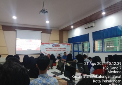 SOSIALISASI UJI KEMAHIRAN BHS INDONESIA UKBI