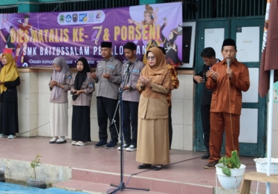 Upacara Pembukaan Harla ke 47th SMK Baitussalam 