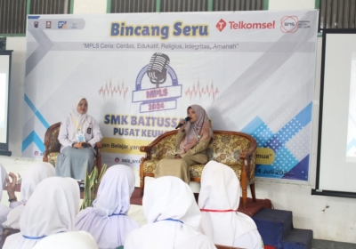 Rangkaian Kegiatan hari ke-1 MPLS 2024 SMK Baitussalam hari Senin, 22 Juli 2024