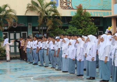 Upacara Pembukaan Harla ke 47th SMK Baitussalam 